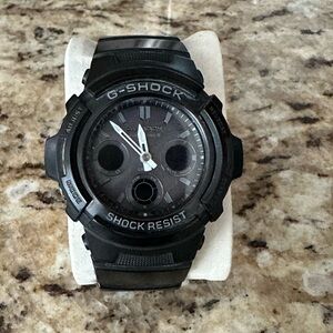 G-Shock AWG-M100B Used- needs new battery